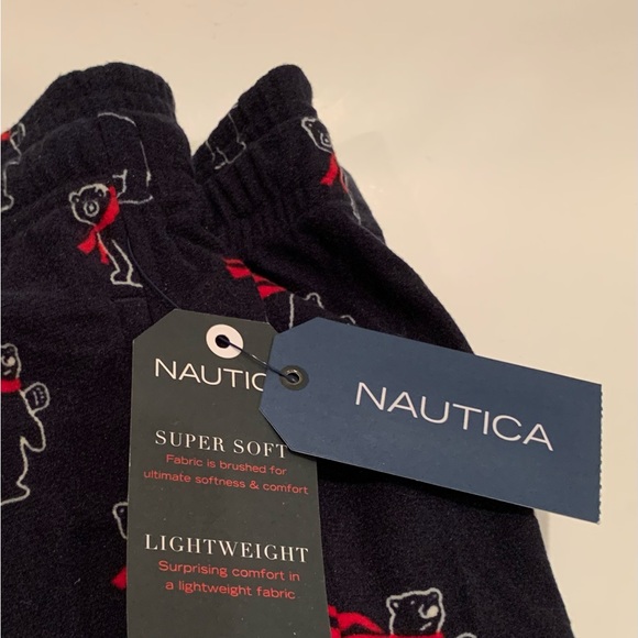 Nautica Soft Pajamas PJs Bottoms Pants Polar Bears - Picture 4 of 7